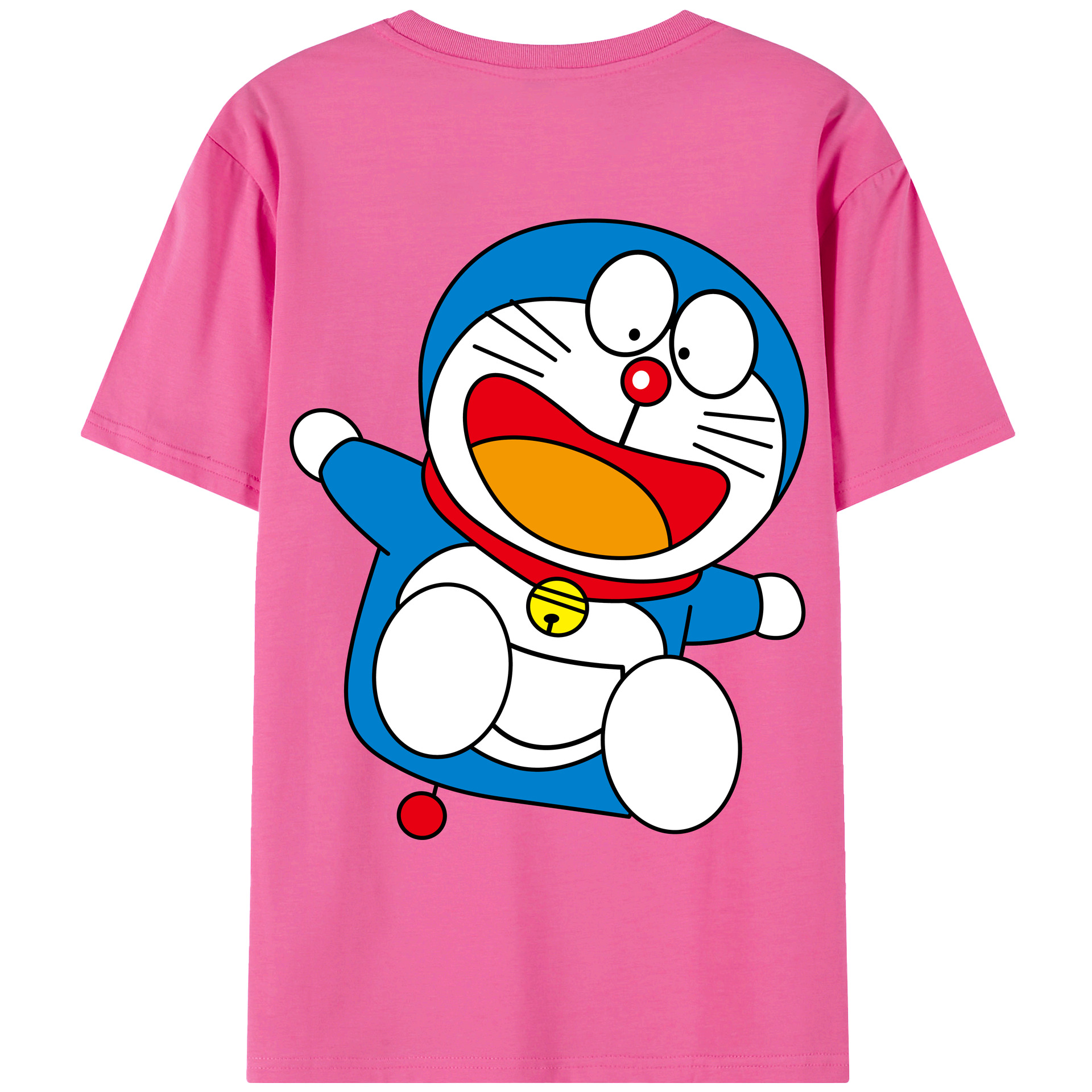 （画像用） ドラえもん Doraemon レディース半袖Tシャツ(バックプリント)